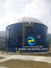 Υδραυλικές δεξαμενές αποθήκευσης για αντιδραστήρα βιοαερίου με επικάλυψη με σμάλτο 18 000 m3 χωρητικότητας