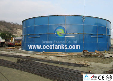 Βιομηχανικές δεξαμενές αποθήκευσης νερού με επένδυση γυαλιού για την επεξεργασία λυμάτων