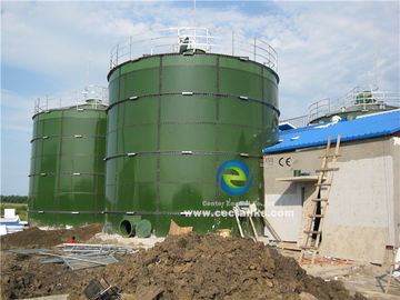 Μονάδα βιοαερίου για την παραγωγή ηλεκτρικής ενέργειας Γυαλί συγχωνευμένο με ατσάλινες δεξαμενές, ΑΤΡ 310