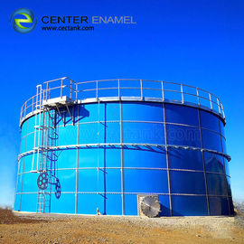 Βιομηχανικές δεξαμενές αποθήκευσης νερού από χάλυβα με επικάλυψη από γυαλί για εγκαταστάσεις επεξεργασίας λυμάτων
