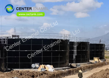 Customized Color Glass Lined Water Storage Tanks 30000 Gallon For Sludge