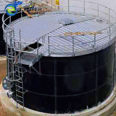 20m3 20000m3 Τανκ αποθήκευσης βιοαερίου από σιδήρου με μπουλτούκι διπλή επικάλυψη