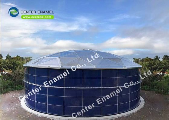 Αποθηκευτικές δεξαμενές βιοαερίου GFS για έργα αποθήκευσης βιοαερίου