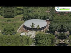 Ηγετικός κατασκευαστής δεξαμενών από χάλυβα με μπουρνούλες