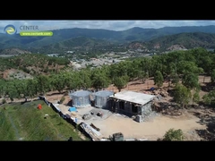 Γαλβανισμένες χαλύβδινες δεξαμενές ανθεκτικές στη διάβρωση για αποθήκευση νερού διεργασίας στην κλωστοϋφαντουργία