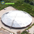 Γεωδαιδική οροφή θόλου από αλουμίνιο για εγκαταστάσεις παροχής νερού και επεξεργασίας λυμάτων