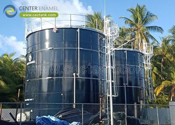 Το Center Enamel παρέχει βιδωμένες δεξαμενές από χάλυβα για βιομηχανική αποθήκευση νερού