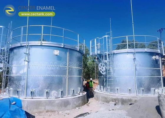 Μεγιστοποίηση της εγκατάστασης και της αποτελεσματικότητας κατασκευής Ζυγισμένες δεξαμενές χάλυβα για τη γεωργία Αποθήκευση νερού