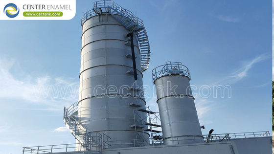 AWWA D103-09 Πρότυπα Σίλο αποθήκευσης χύδην από ανοξείδωτο χάλυβα για εργοστάσια επεξεργασίας τροφίμων και άλεσης