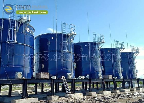 Τανκς αποθήκευσης υγροποιημένου υλικού GLS για τα χώρια υγειονομικής ταφής και τα έργα επεξεργασίας λυμάτων