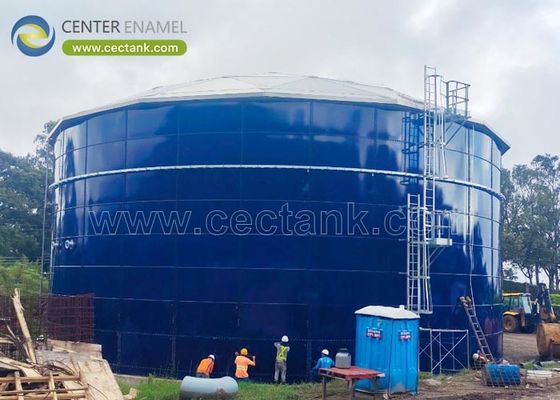 Η Center Enamel παρέχει υαλοπλασμένες δεξαμενές αποθήκευσης λάσπης από χάλυβα για πελάτες σε όλο τον κόσμο