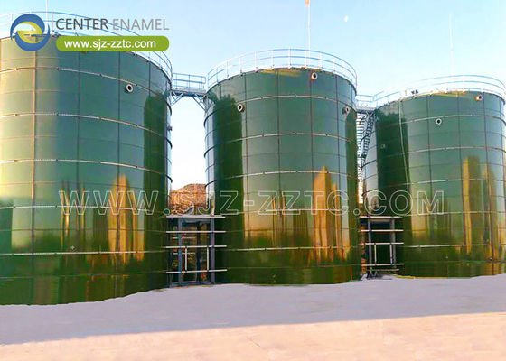Το Center Enamel παρέχει αναερόβια δεξαμενές για το έργο βιοαερίου του Καμερούν