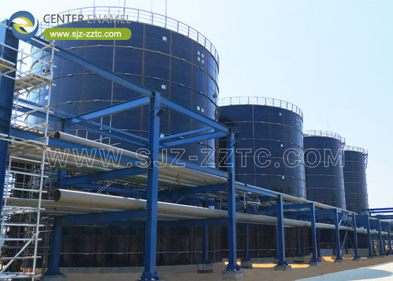 Το Center Enamel παρέχει αναερόβια δεξαμενές αποθήκευσης για το έργο επεξεργασίας λυμάτων του Καμπό Βέρντε