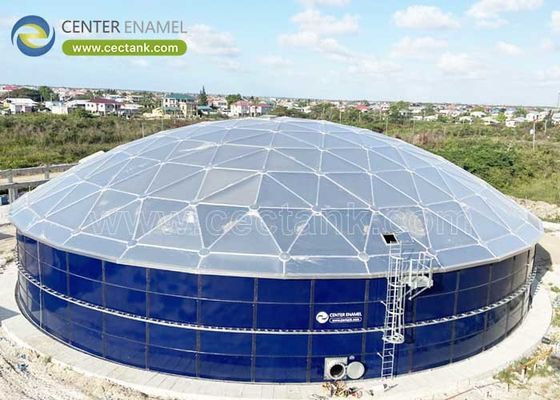 Η Center Enamel παρέχει προηγμένες οροφές από αλουμίνιο για τις δεξαμενές αποθήκευσης αργού πετρελαίου στην Αλβανία