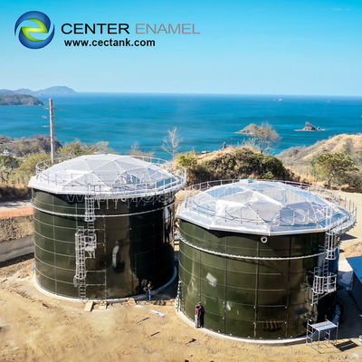 Το Center Enamel μπορεί να παρέχει αλουμινένιες στέγες για τις δεξαμενές αποθήκευσης αργού πετρελαίου του Σάο Τομέ και Πρίνσιπε