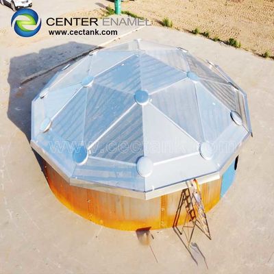 Το Center Enamel μπορεί να παρέχει αλουμινένιες στέγες για τις δεξαμενές αποθήκευσης αργού πετρελαίου του Νότιου Σουδάν