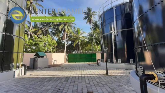 Επικάλυπτες με επικάλυψη με επίδεσμο από χάλυβα δεξαμενές για την αποθήκευση διαρροής: Διατηρούν με ασφάλεια τα υγρά των χωματερών