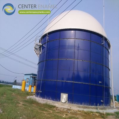 Διπλές οροφές με μεμβράνη για απορρίμματα ζώων Διαλύτες βιοαερίου: Μετατρέπει τα απόβλητα ζώων σε ενέργεια.