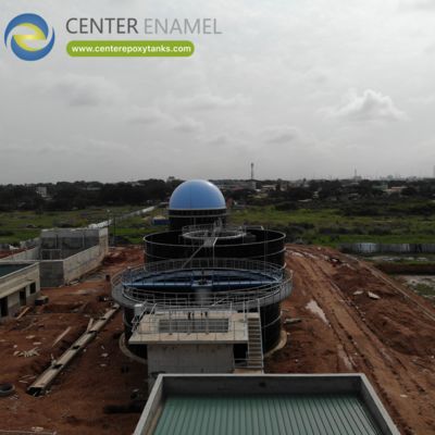 Βαλόνι βιοαερίου για ζυθοποιεία και επεξεργασία τροφίμων: Συλλέγει βιοαέριο από τα λυμάτων.