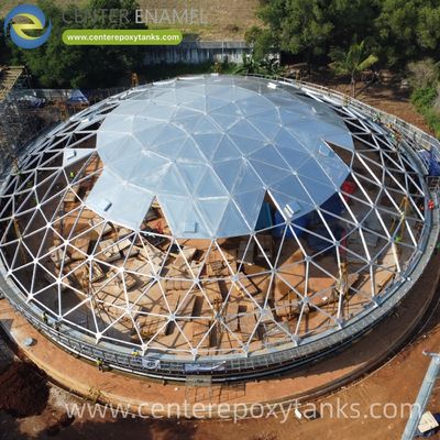 Αλουμινένιος Γεωδαιτικός Θόλος για Δεξαμενή Ακατέργαστου Νερού: Σταματά την ανάπτυξη φυκιών και διατηρεί την καθαρότητα του νερού πριν από τη διαδικασία επεξεργασίας