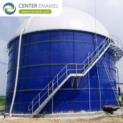 Double Membrane Biogas Holder for a Chemical Wastewater Treatment Plant: Used to Store Biogas Generated from Organic Chemical Waste Streams