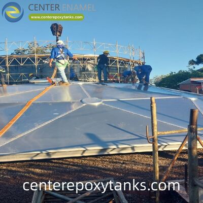 Εσωτερική πλωτή οροφή για συγκολλημένη δεξαμενή αποθήκευσης καυσίμου αεροσκαφών Jet A-1 από ανθρακούχο χάλυβα: Διασφαλίζει την ακεραιότητα του καυσίμου και μειώνει τον κίνδυνο πυρκαγιάς