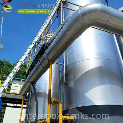 Εξωτερική πλωτή οροφή για τις καυσίμων αποθήκευσης καυσίμων αεροπορικών αεροσκαφών από συγκολλημένο χάλυβα: Ένα αξιόπιστο φράγμα ατμού σχεδιασμένο για τη μείωση της απώλειας καυσίμου