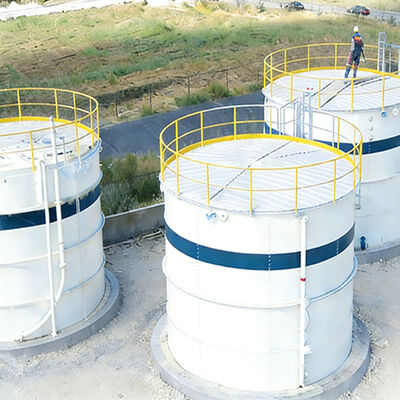 Προνομιακές λύσεις αποθήκευσης συγκολλημένου χάλυβα από το Center Enamel