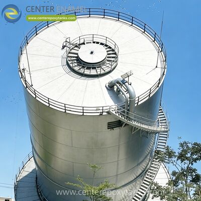 Ζυγισμένες δεξαμενές από χάλυβα ως κυμαινόμενη δεξαμενή αποθήκευσης πετρελαίου στην οροφή: Ενσωματώνει τεχνολογία καταστολής ατμού με υψηλής αντοχής συγκολλημένο χάλυβα
