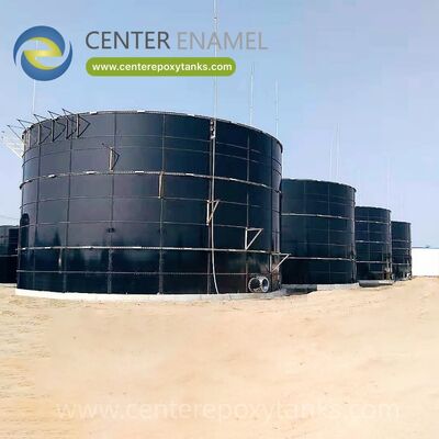 Bolted Steel Tanks as a Methane Digester Tank: Specifically sealed to optimize the production and capture of methane gas.