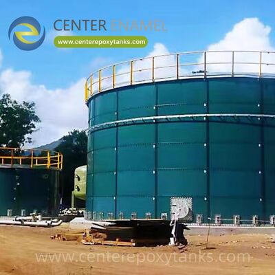Bolted Steel Tanks as Biogas Storage Tanks: Secure, leak-proof shells for holding generated gas before utilization.