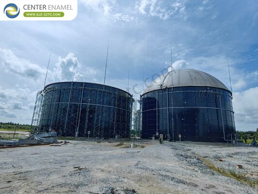 Building a Biogas Power Plant for Sugarcane Bagasse to Biogas with GFS Tanks in Vietnam