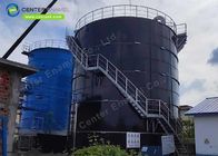 Τανκ αποθήκευσης βιομηχανικών λυμάτων από σίδηρο με μπουρνούλες για εγκαταστάσεις επεξεργασίας λυμάτων