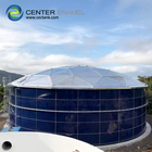 Διαφανής διάταξης αλουμινίου γεωδαιστική οροφή θόλου για δεξαμενές αποθήκευσης πετρελαίου