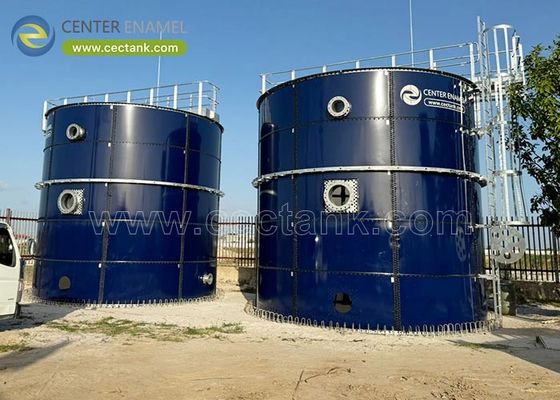 Gas  /  liquid impermeable Glass Fused Steel Tanks For Municipal Potable Water Storage