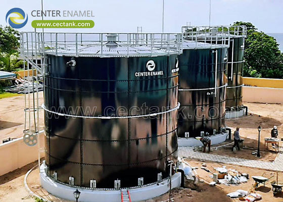 Anti - Corrosion Glass Fused Steel Potable Water Storage Tanks For Liquid Storage