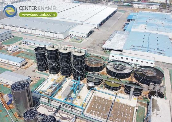 Enamel Steel Bolted Tanks for Wastewater Treatment Applications