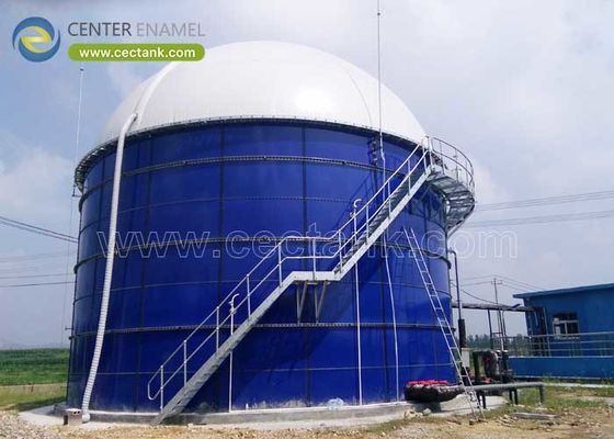 Glass-Fused-to-Steel Tanks as Anaerobic Digestion Tanks with Double Membrane Roof: The Optimal Solution for Sustainable Wastewater and Biogas Treatment