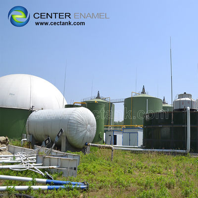 Το Center Enamel παρέχει δεξαμενές γυαλιού-ατσάλιου υλικού ως δεξαμενές βιοαερίου