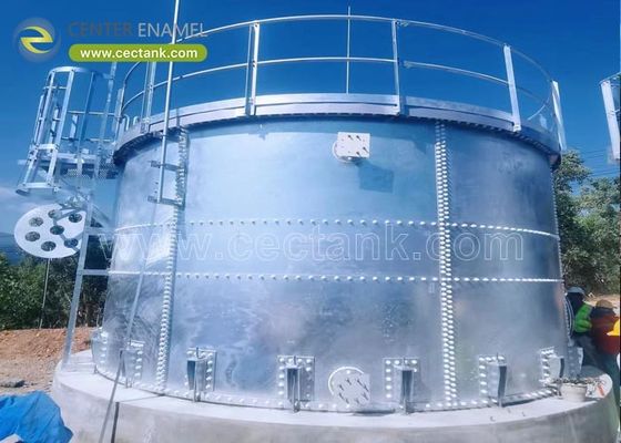 Γαλβανισμένες Δεξαμενές Χάλυβα για Αποθήκευση Καθαρού Νερού σε Βιομηχανικά Εργαστήρια