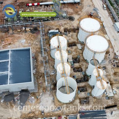 Δεξαμενή με επίστρωση FBE για επεξεργασία λυμάτων από ελαιοτριβεία φοινικέλαιου - Σχεδιασμένη ειδικά για ανθεκτική συγκράτηση POME με υψηλή περιεκτικότητα σε οργανικά.