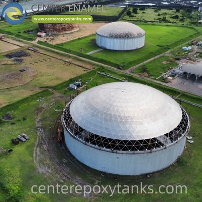 Εσωτερικές πλωτές οροφές για συγκολλημένες δεξαμενές πετρελαίου από χάλυβα: προσφέρει ολοκληρωμένη σφραγίδα ατμού για διάφορους τύπους πετρελαίου