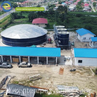 Εσωτερικές πλωτές οροφές για βιθουμινικές δεξαμενές από συγκολλημένο χάλυβα: Προλαμβάνει την οξείδωση της επιφάνειας και την απώλεια θερμότητας