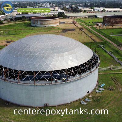 Ατμοσφαιρικές οροφές για συγκολλημένα λιπαντικά από ανοξείδωτο χάλυβα Τάνκ πετρελαίου: Ελαχιστοποιεί την επαφή αέρα για τη διατήρηση υψηλής αξίας βιομηχανικά λιπαντικά