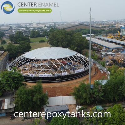 Εξωτερική πλωτή οροφή για δεξαμενές αποθήκευσης λιπαντικών από συγκολλημένο χάλυβα: Προστατεύει τα υψηλής αξίας λιπαντικά από υγρασία και υποβαθμιστικούς ρύπους
