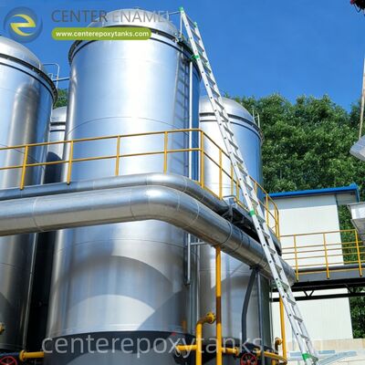 Εξωτερική πλωτή οροφή για τις δεξαμενές αποθήκευσης καυσίμων αεροπορικών αεροσκαφών από συγκολλημένο χάλυβα άνθρακα: εξασφαλίζει το υψηλότερο επίπεδο καθαριότητας για τα καύσιμα αεροσκαφών