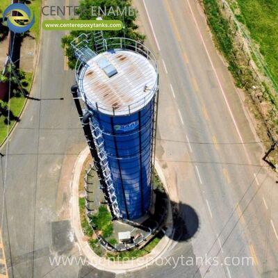 Τανκς βουλωμένου χάλυβα ως τανκς ανάκτησης βροχερού νερού: Ένα οικολογικά φιλικό σύστημα αποθήκευσης για μεγάλης κλίμακας αστική και βιομηχανική συλλογή νερού.