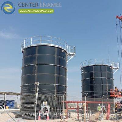 Bolted Steel Tanks as Wastewater Holding Tanks: Stabilizes flow and provides essential surge capacity within treatment facilities.