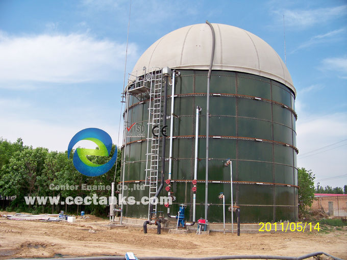 1 -4MW εργοστάσιο ηλεκτροπαραγωγής βιοαερίου EPC turnkey BOT BTO Υπηρεσία έργου με δεξαμενές αποθήκευσης γυαλιού λιωμένου χάλυβα 1
